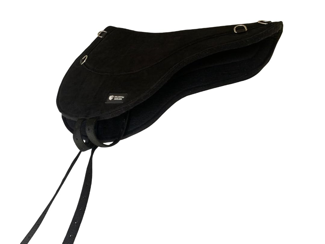 Suede Wool Felt Contoured Full Size Bareback Pad T5978