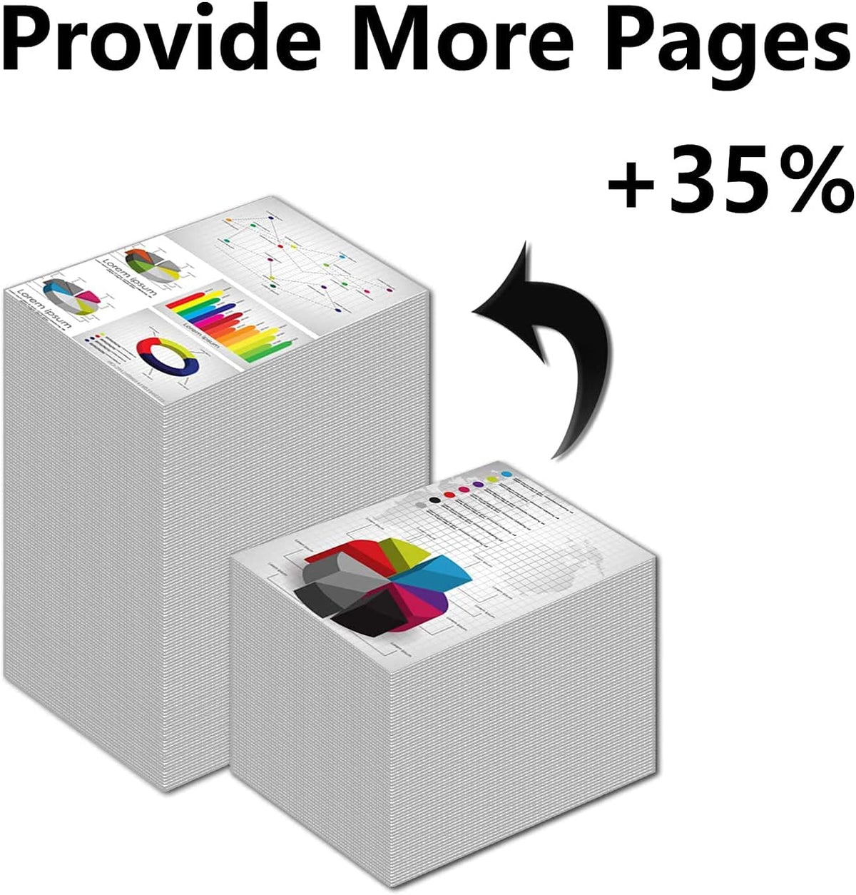 1 Pack Yellow CF402A Compatible Toner Cartridge P8964