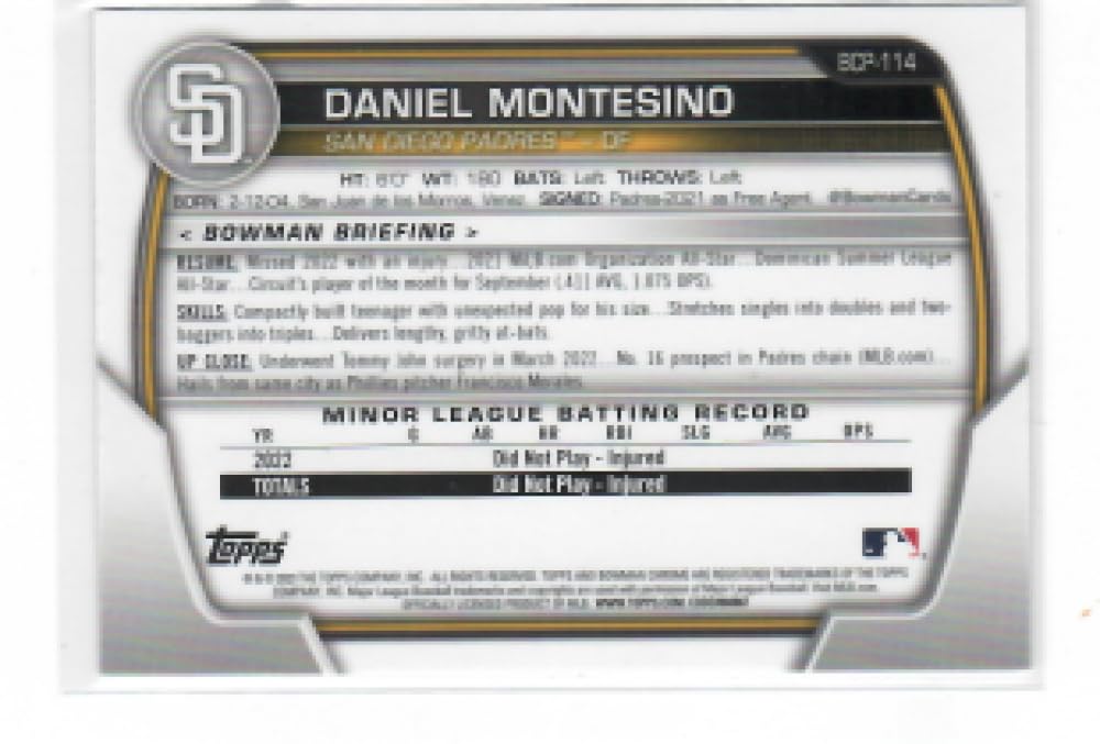 Baseball Card I60215