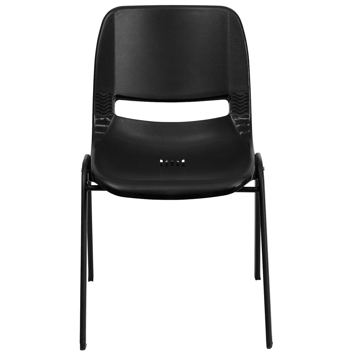 Black Ergonomic Stack Chair 5-Pack D987232
