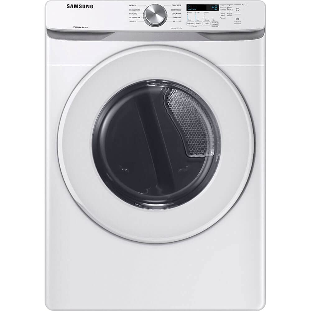 7.5 cu. ft. Front Load Gas Dryer with Sensor Dry, White T88776