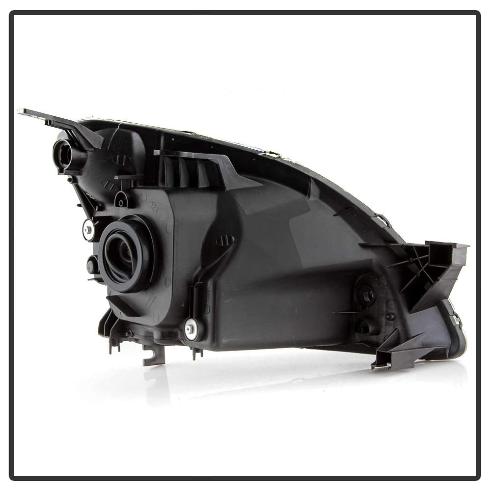 2002-2004 Honda CRV Black Housing Headlights Driver & Passenger B46450
