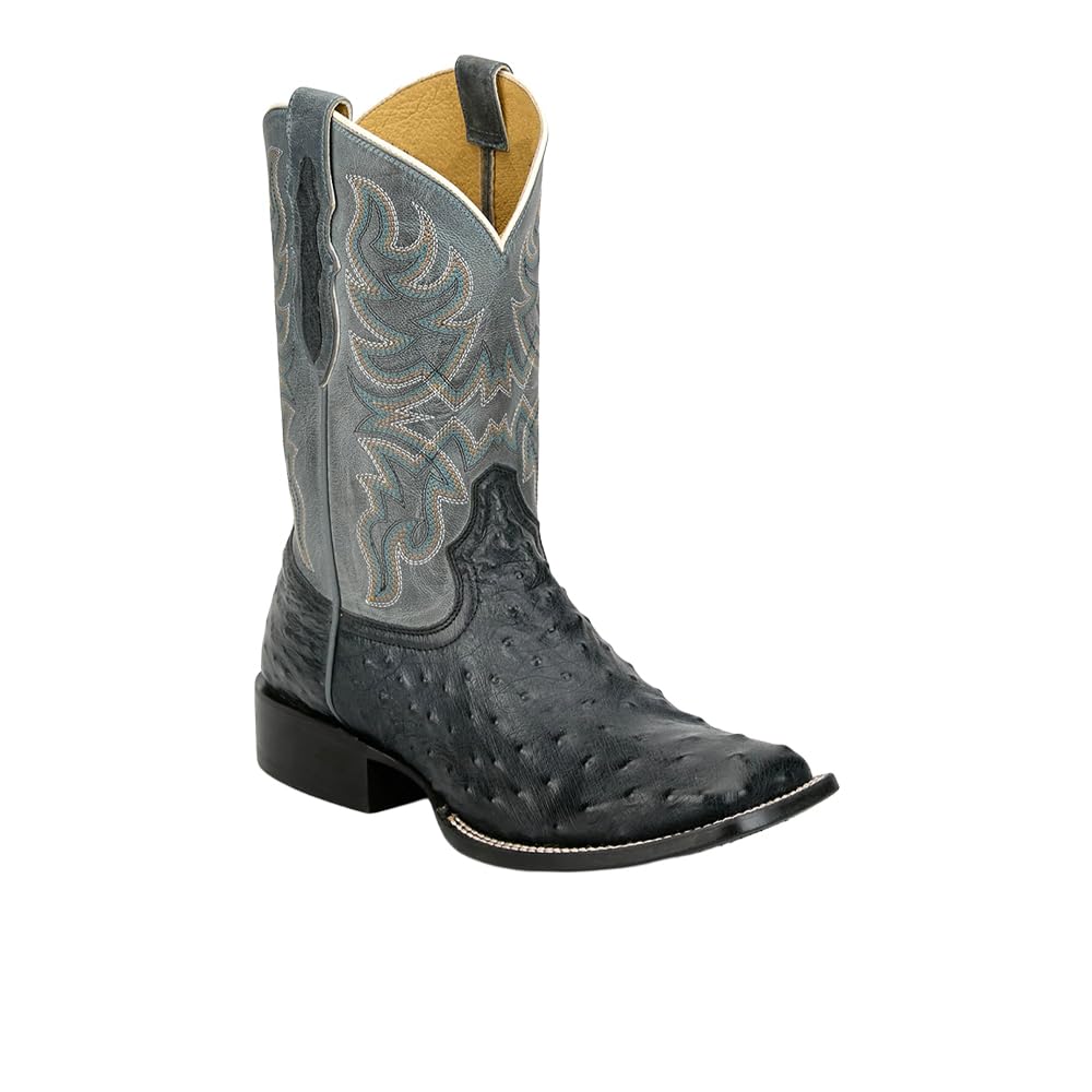 Grey Ostrich Western Boot I307292