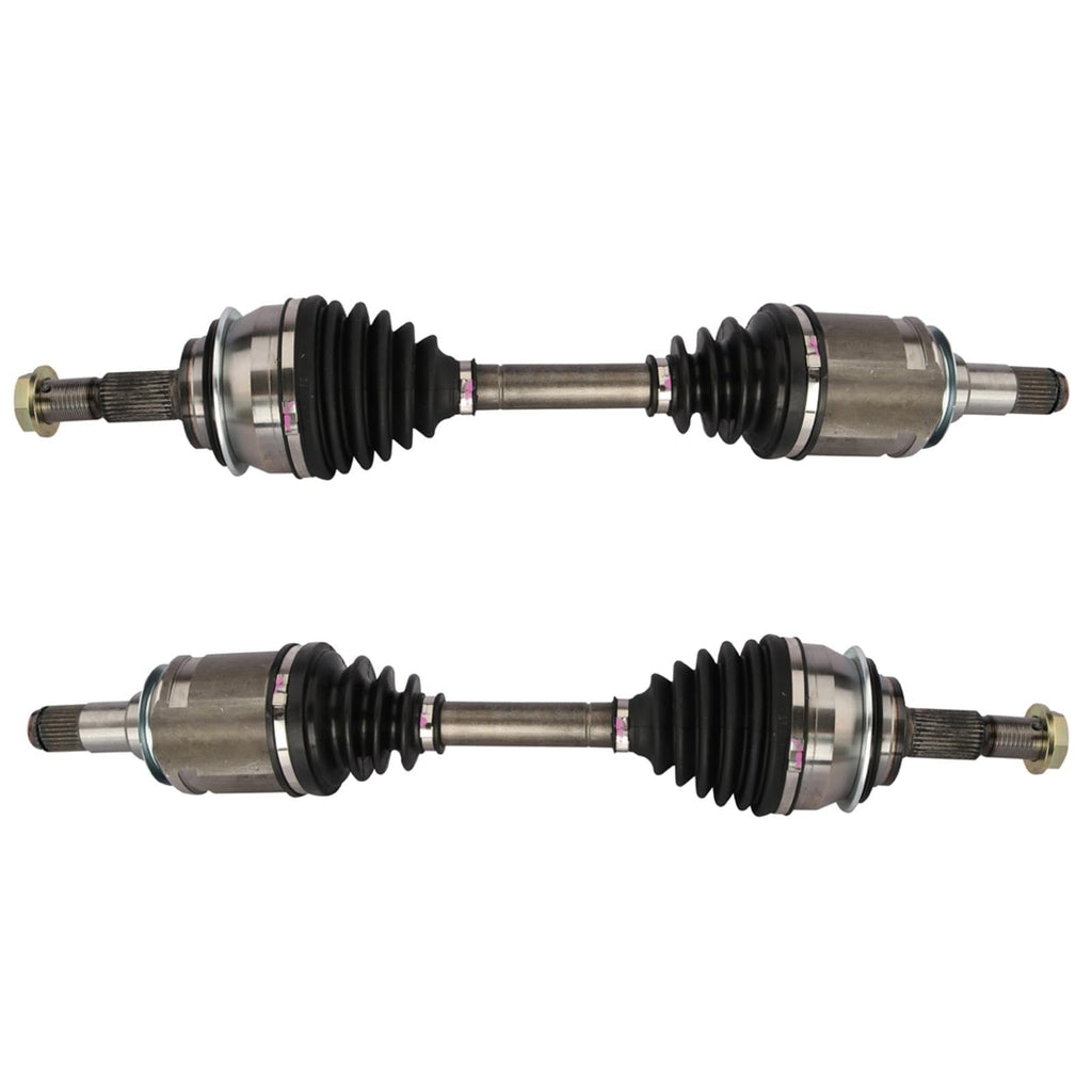 Front 2 Piece CV Axle Shaft Assembly Set O681
