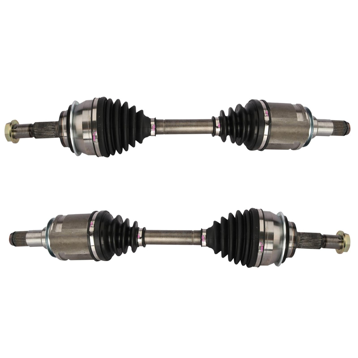 Front 2 Piece CV Axle Shaft Assembly Set O681