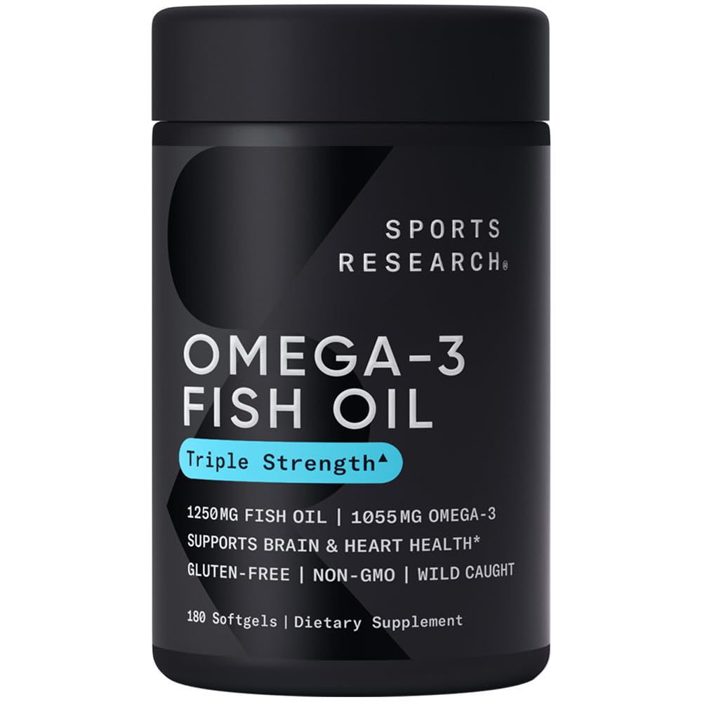 Omega-3 Fish Oil 180 Softgels B4831