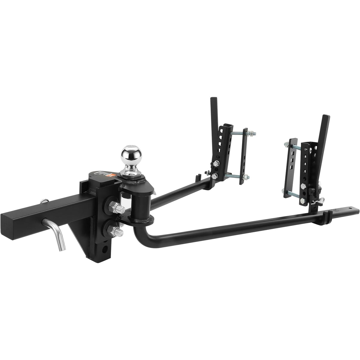 1500 lbs Capacity Weight Distribution Hitch with 2-Inch Steel Shank W3877