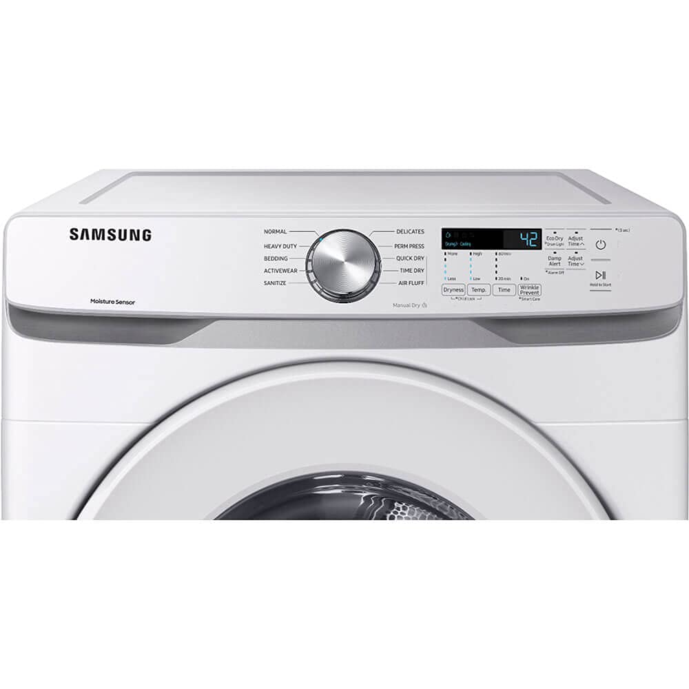 7.5 cu. ft. Front Load Gas Dryer with Sensor Dry, White T88776