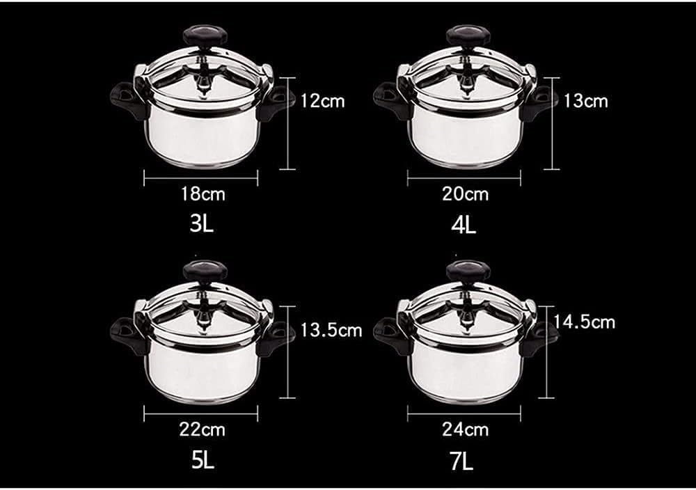 3L Multifunctional 304 Stainless Steel Pressure Cooker K2117