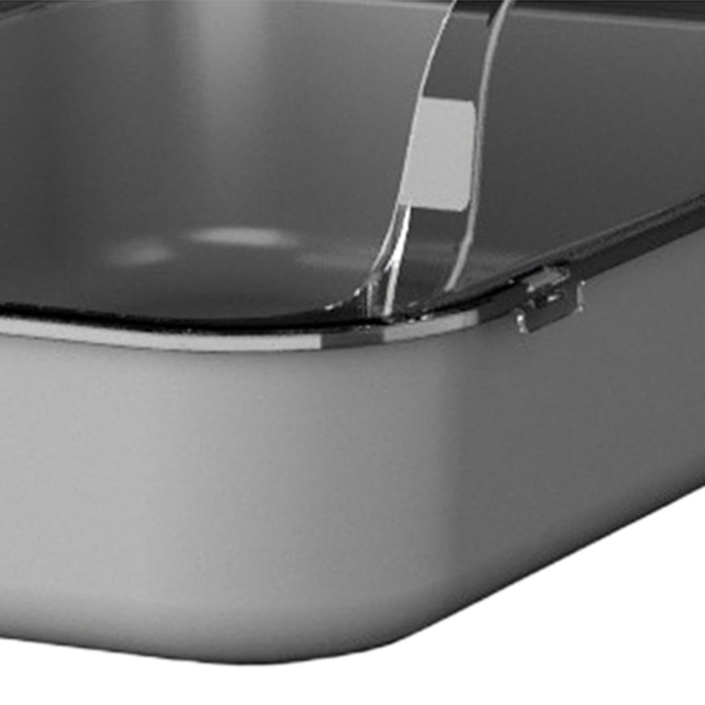Open Top Sifting Litter Box Gray Z9705