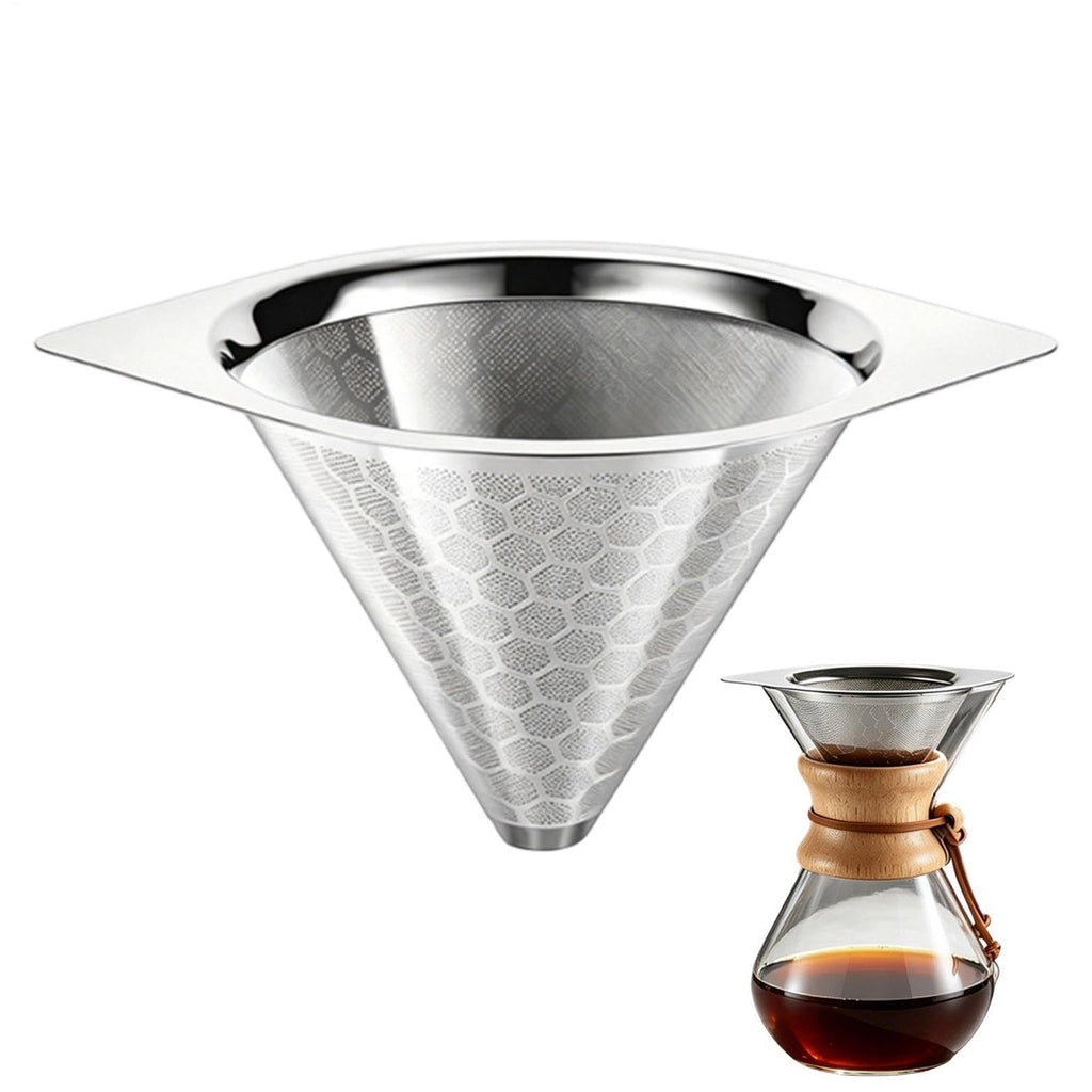 Stainless Steel Fine Mesh Drip Coffee Filter P338