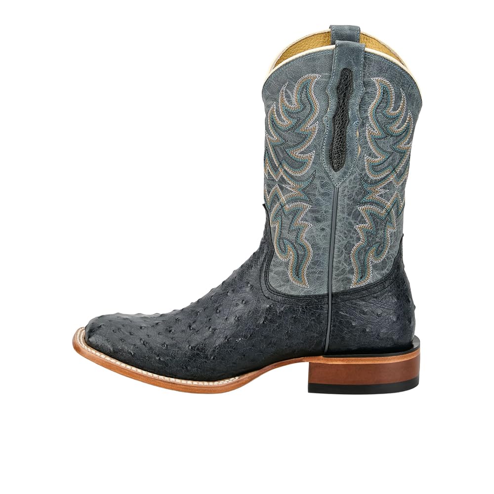 Grey Ostrich Western Boot I307292