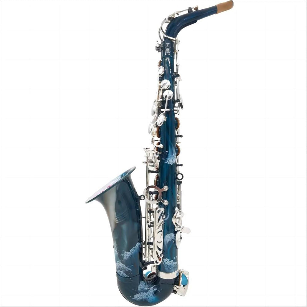 Colorful Painting Pattern Alto Saxophone Z11526