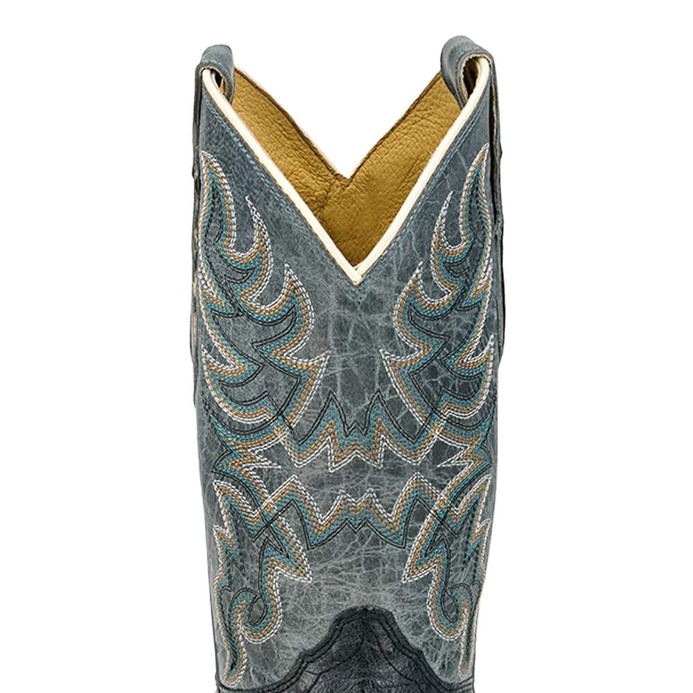 Grey Ostrich Western Boot I307292