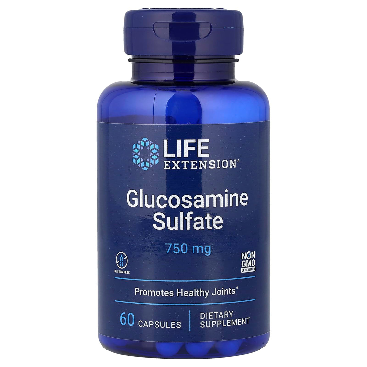 Glucosamine Sulfate 750 mg 60 Capsules A1551