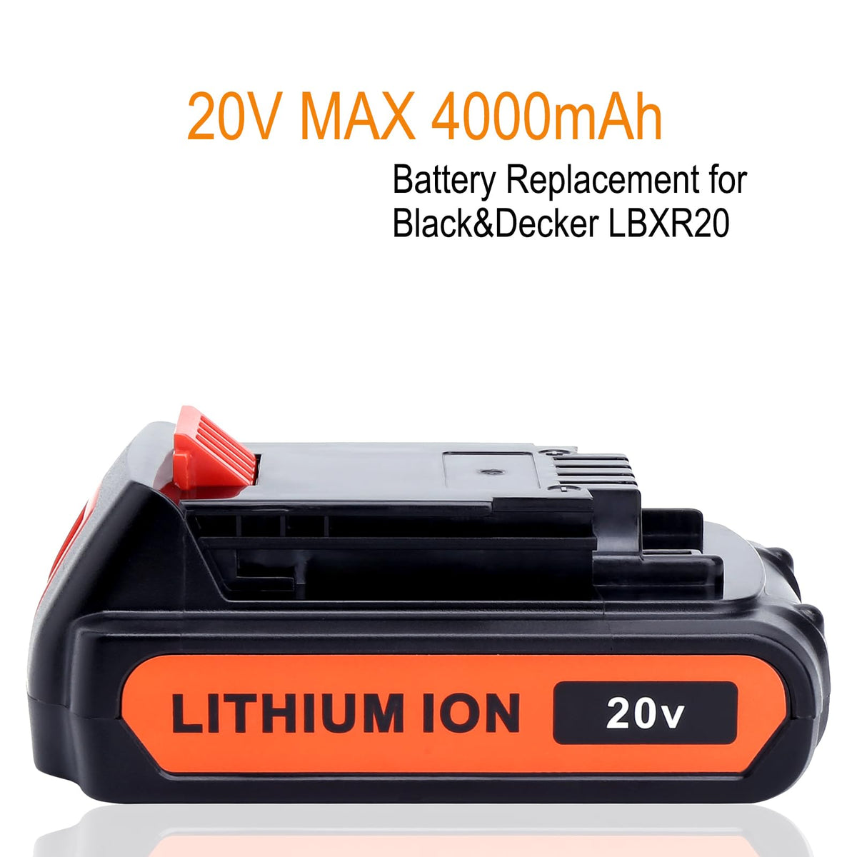 4.0Ah 20V MAX Compatible with Black and Decker Battery H56246