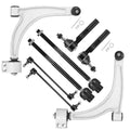Front Lower Control Arm Suspension Kit with Ball Joint Tie Rods 8 pcs V2840