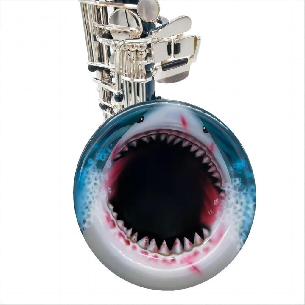 Colorful Painting Pattern Alto Saxophone Z11526
