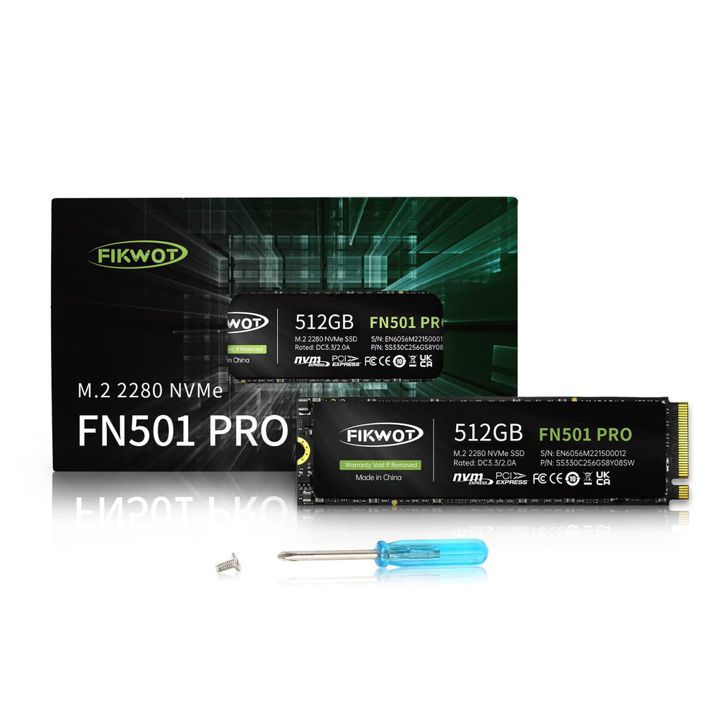 512GB NVMe M.2 2280 PCIe Gen3 x4 Internal Solid State Drive P7120