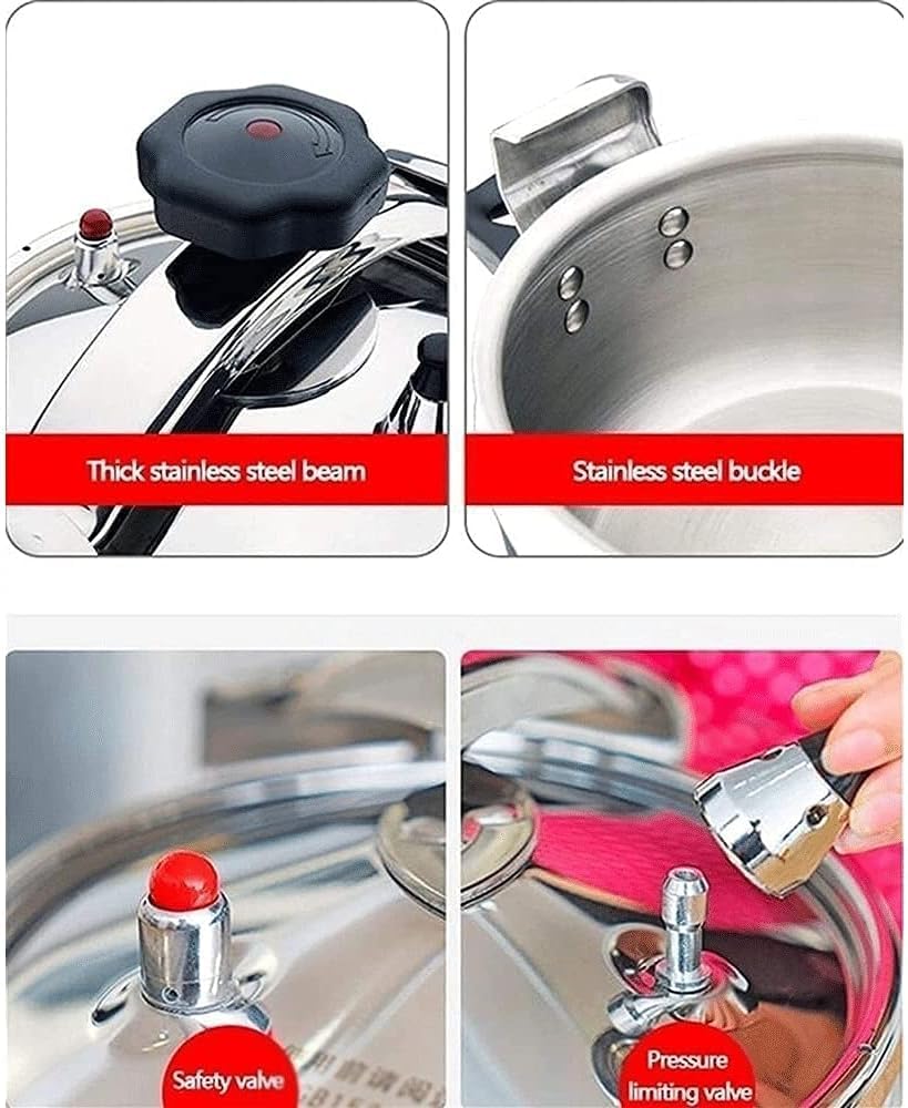 3L Multifunctional 304 Stainless Steel Pressure Cooker K2117