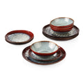 Ceramic 12-Piece Stoneware Dinner Set B115441