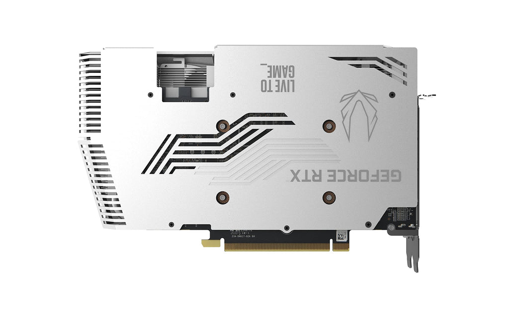 White 8GB GDDR6 256-bit PCIE 4.0 Gaming Graphics Card T424