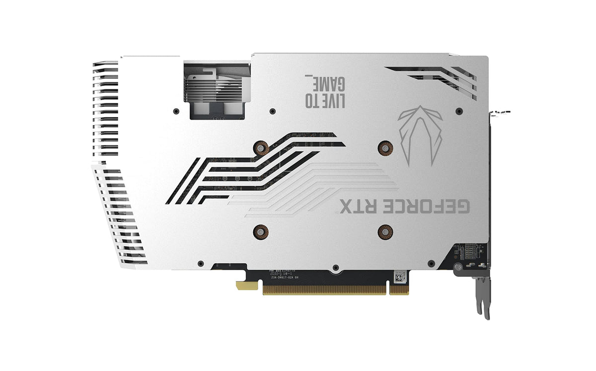 White 8GB GDDR6 256-bit PCIE 4.0 Gaming Graphics Card T424