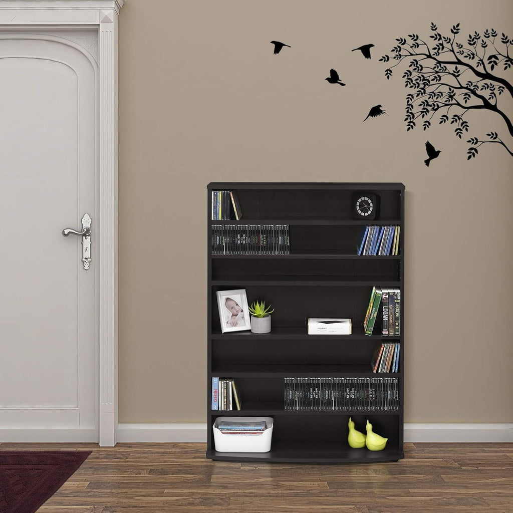 6 Tier Adjustable Multimedia Storage Tower C88659