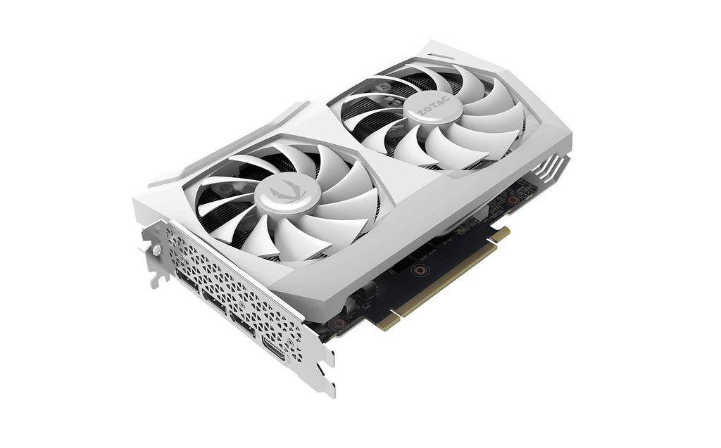 White 8GB GDDR6 256-bit PCIE 4.0 Gaming Graphics Card T424