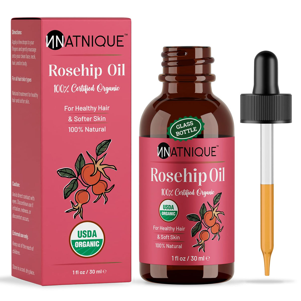 Organic Rosehip Seed Oil 1 oz C24046