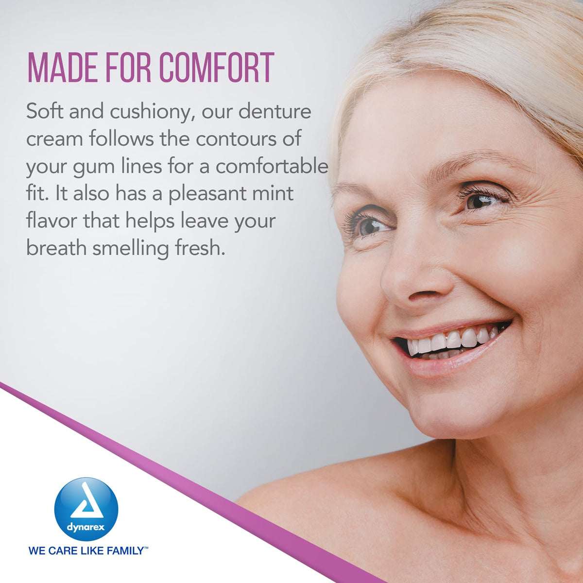 Mint Flavored 2 Oz Denture Adhesive Cream Z385