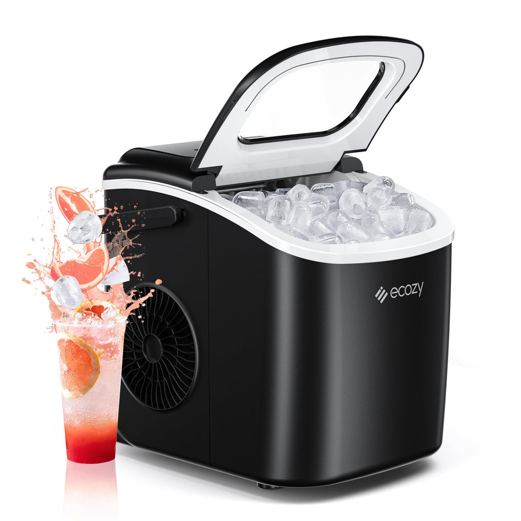 Countertop Ice Maker with Carry Handle, 26lbs/24Hrs D194