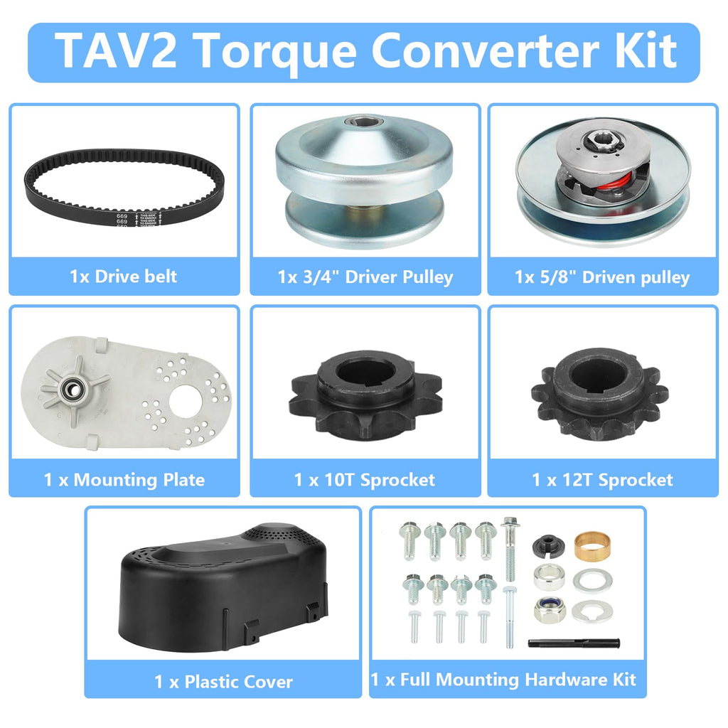30 Series Torque Converter Go Kart Clutch T84118