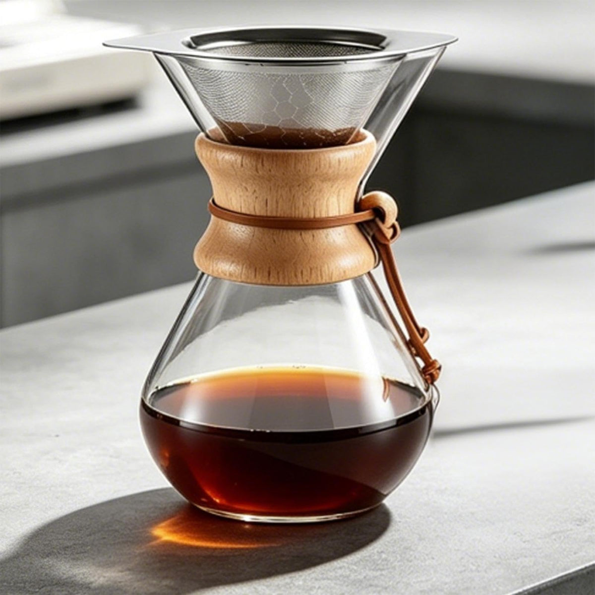 Stainless Steel Fine Mesh Drip Coffee Filter P338