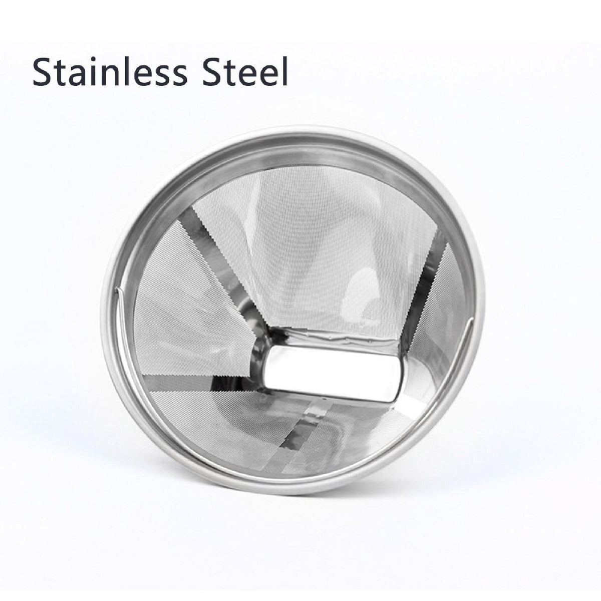 Stainless Steel Reusable Cone Coffee Filter J666909