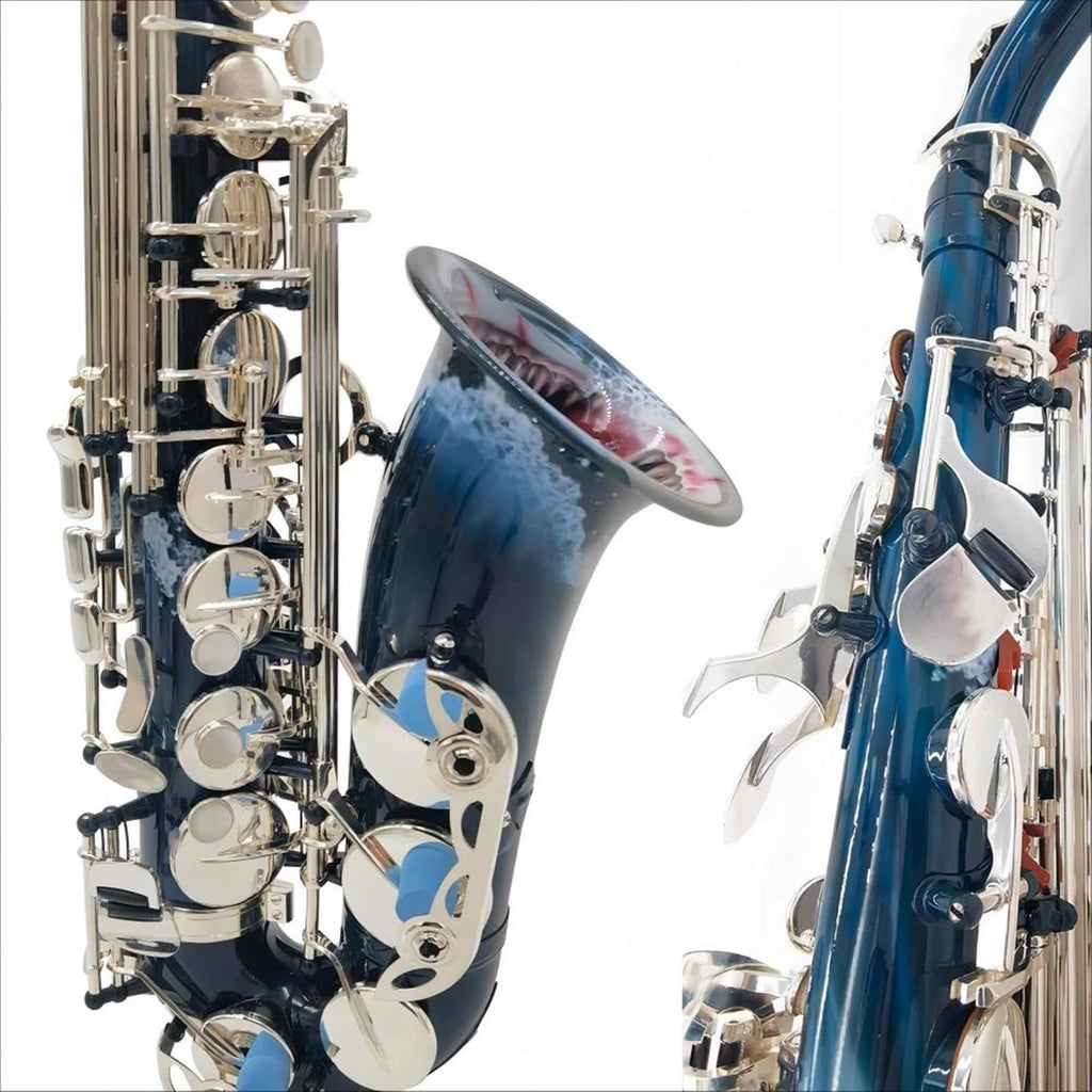Colorful Painting Pattern Alto Saxophone Z11526