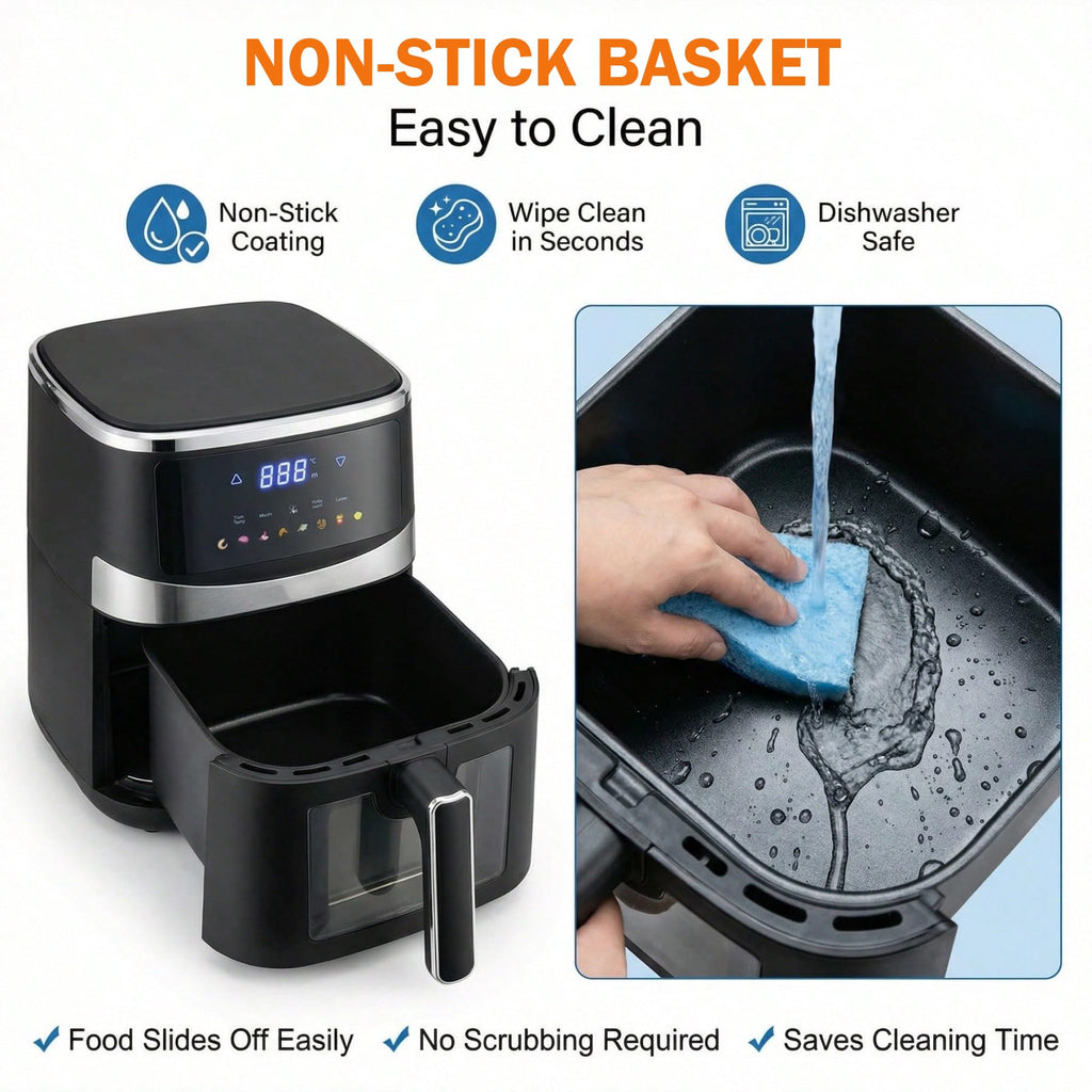 6QT Digital Air Fryer with Touchscreen R55572