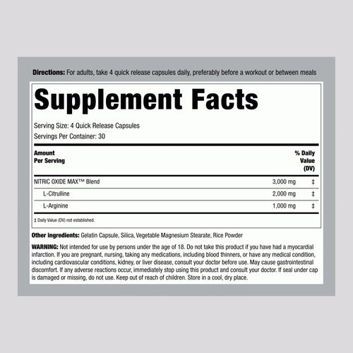 120 Capsules M511