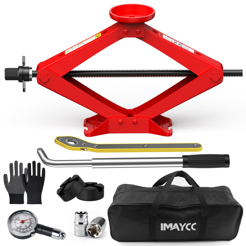 2.5 Ton Car Jack Kit with Lug Wrench Y34215