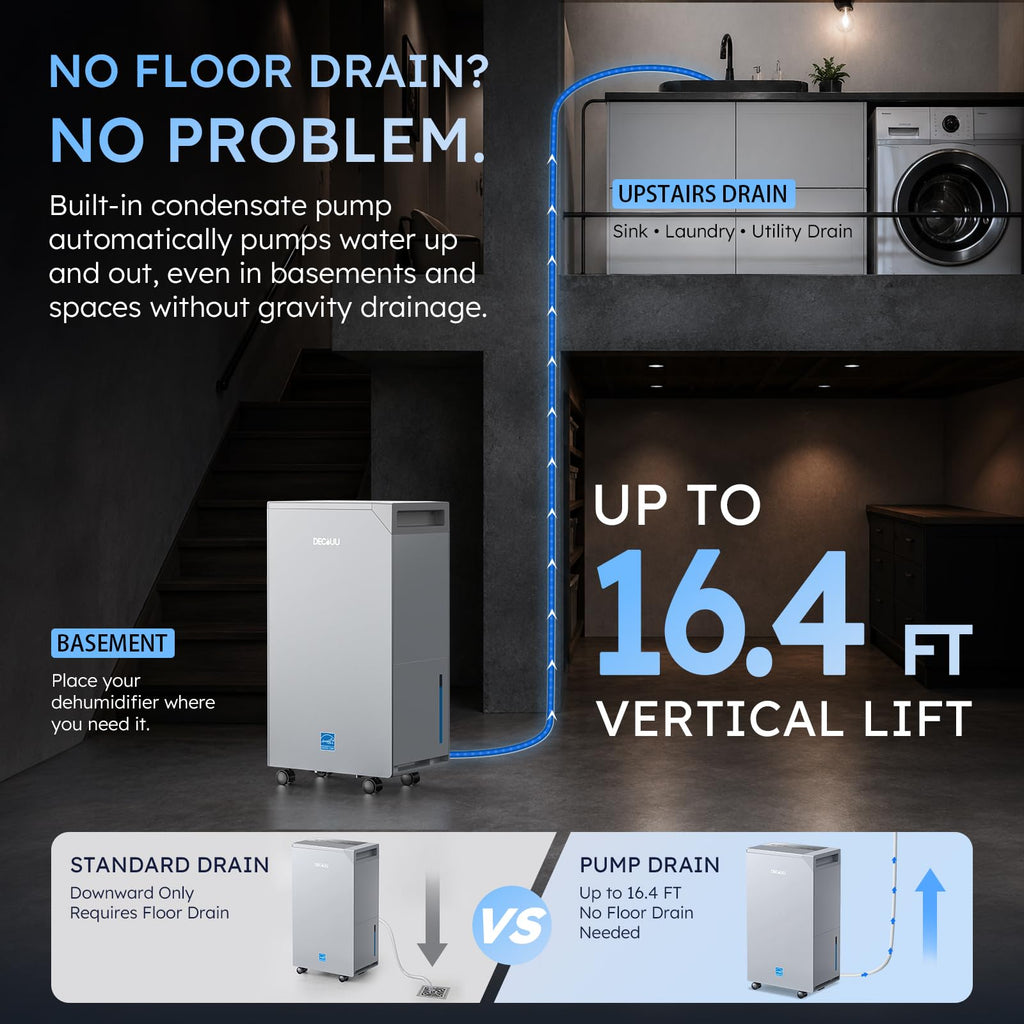 50 Pint Dehumidifier with Pump X798
