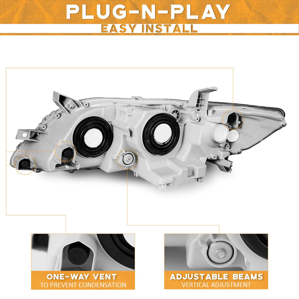 Anti-Fogging Headlights Assembly for Toyota Camry I1129