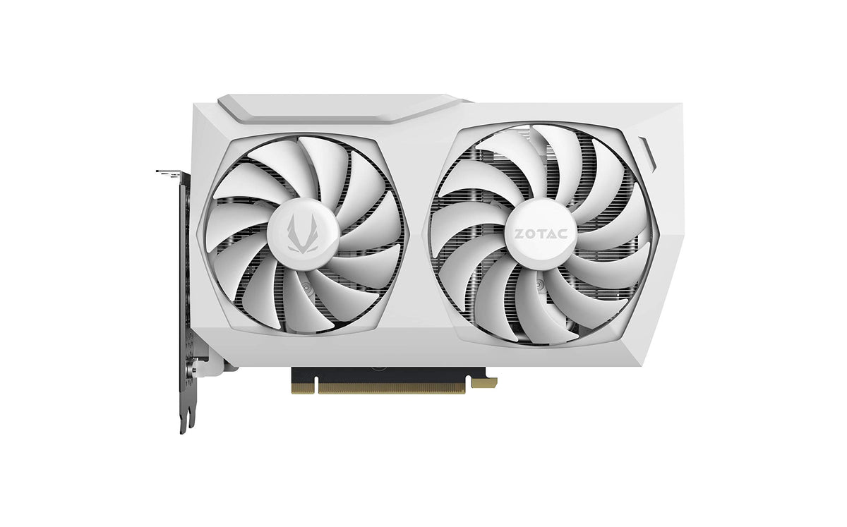 White 8GB GDDR6 256-bit PCIE 4.0 Gaming Graphics Card T424
