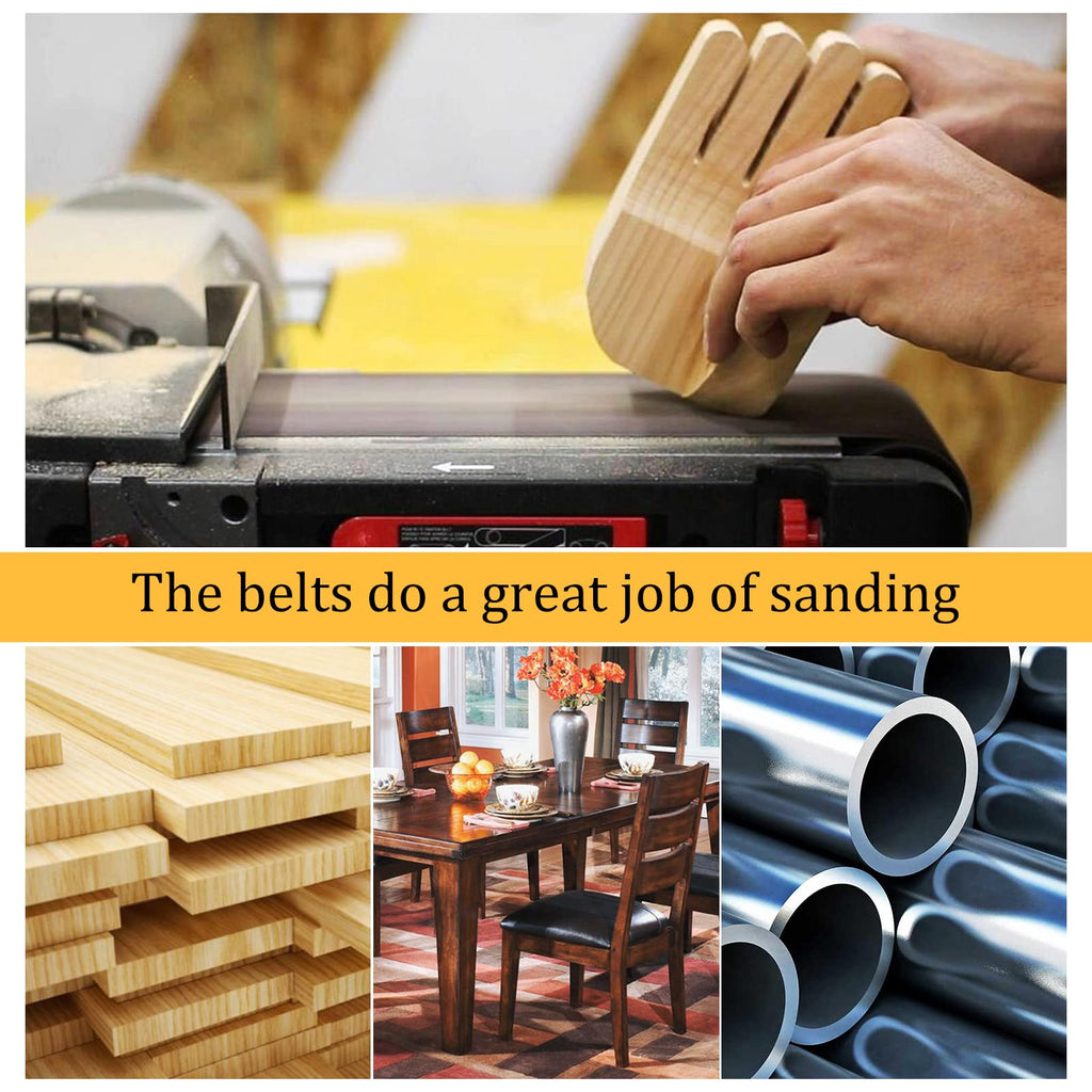 80 Grit 4x36 Inch Sanding Belts N758