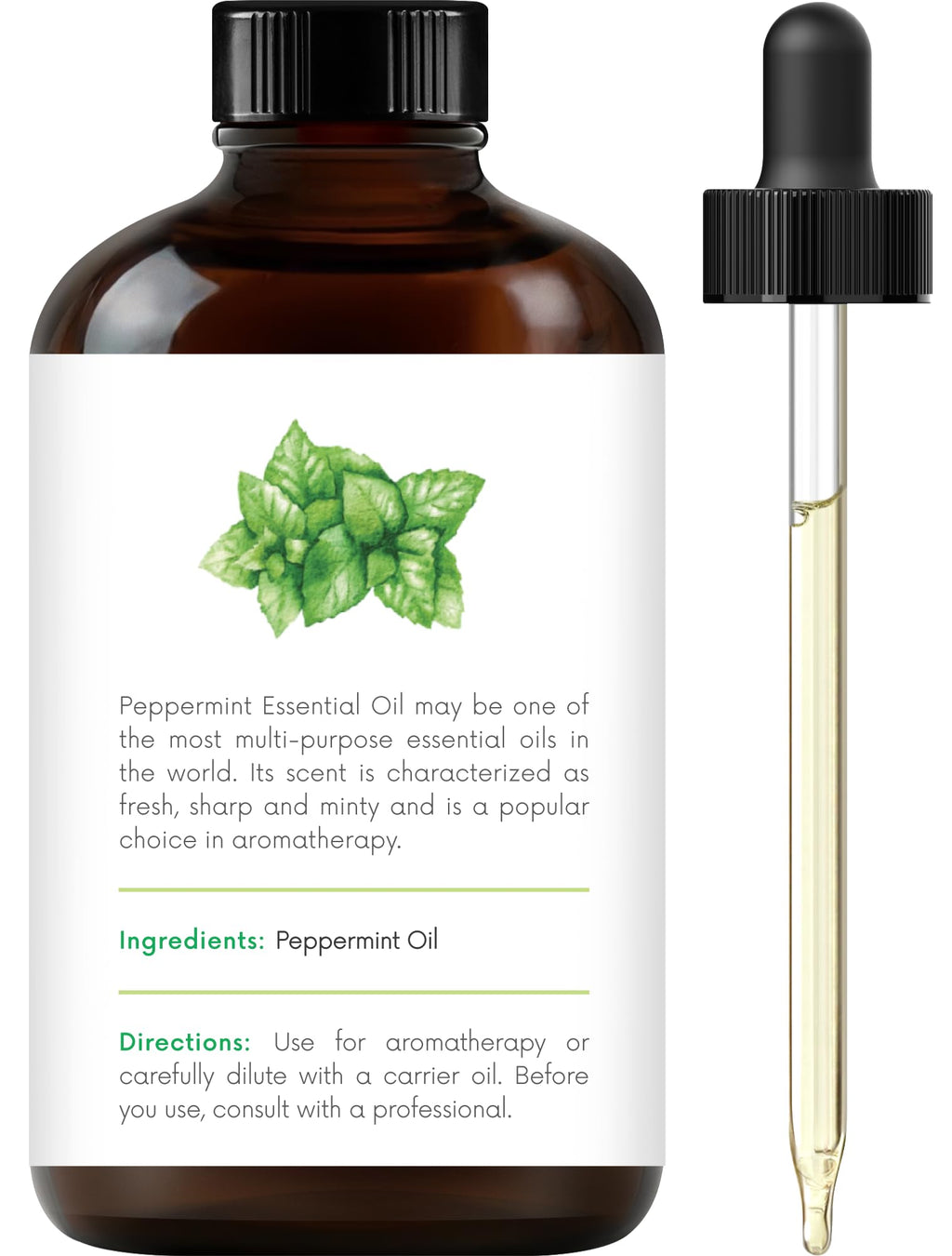 Lemongrass Peppermint Lavender Essential Oil Blend 4 Fl. Oz T961