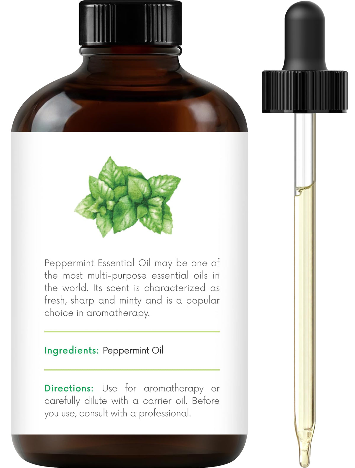 Lemongrass Peppermint Lavender Essential Oil Blend 4 Fl. Oz T961