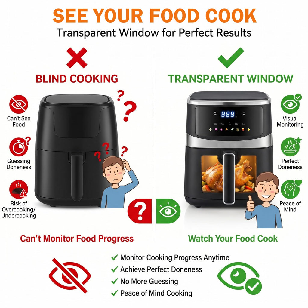 6QT Digital Air Fryer with Touchscreen R55572