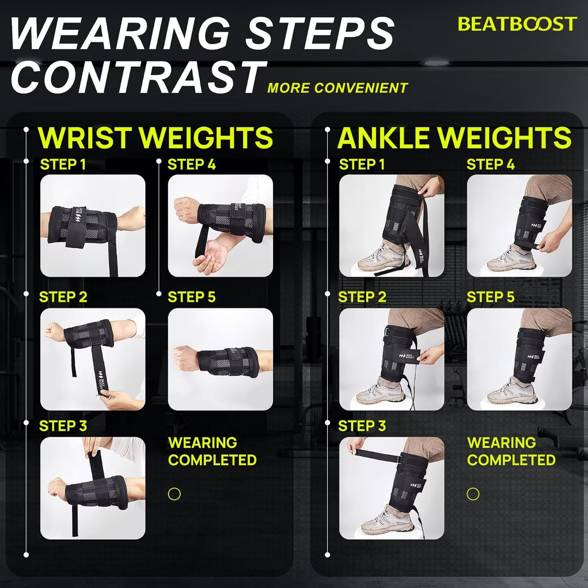 Adjustable Ankle Wrist Weights S673586