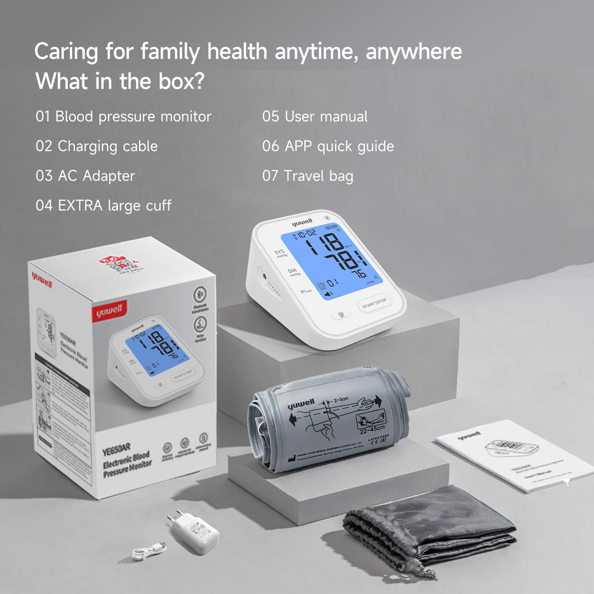 Bluetooth Blood Pressure Monitor P488