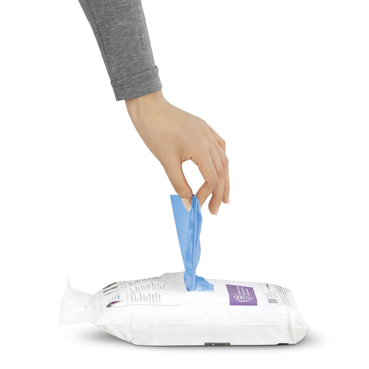 60 Count Drawstring Trash Bags, 20 Liter / 5.3 Gallon Y50903