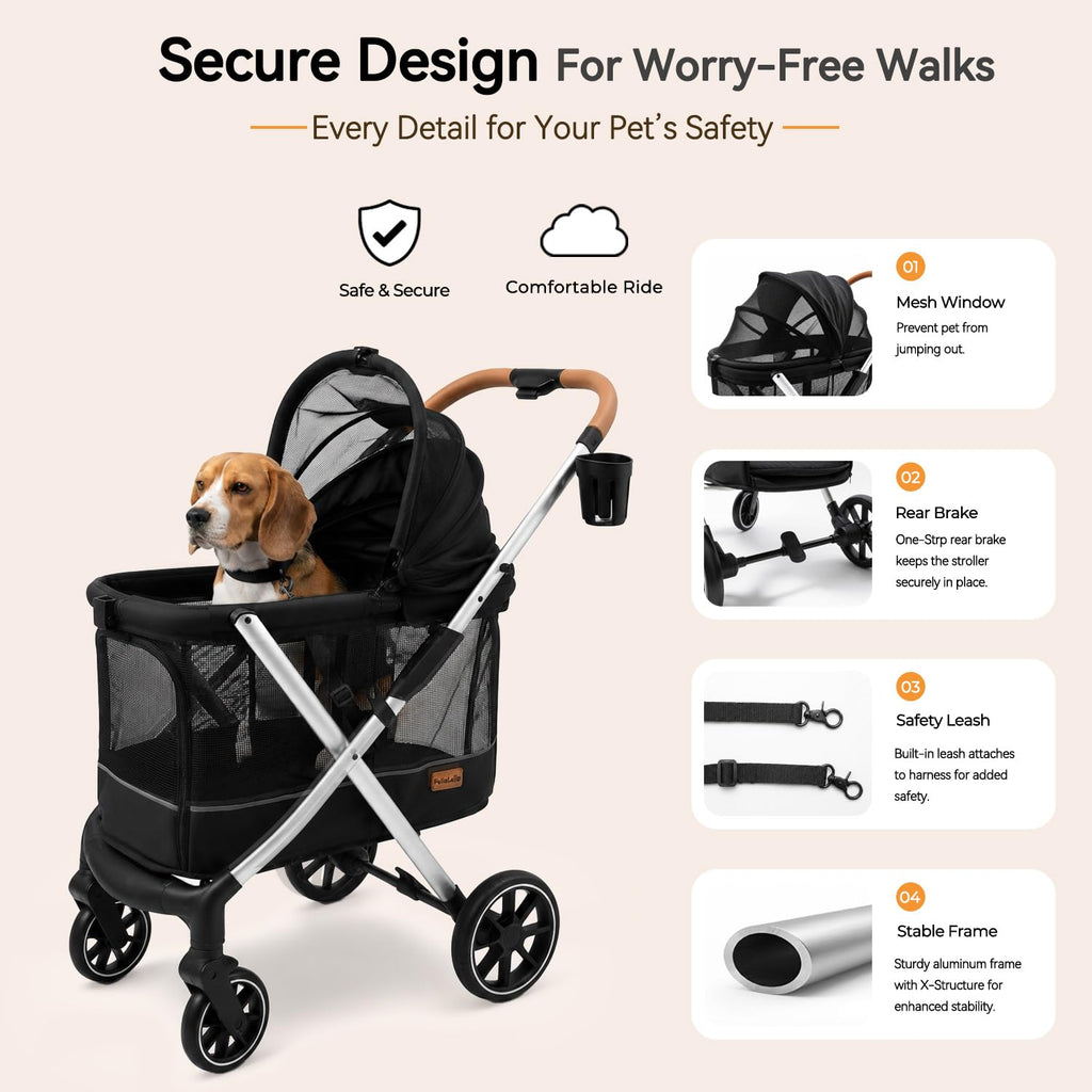 Lightweight Aluminum Dog Stroller M856767
